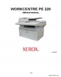 Сервисная инструкция XEROX WORKCENTRE-PE220