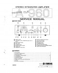 Сервисная инструкция Yamaha A-960