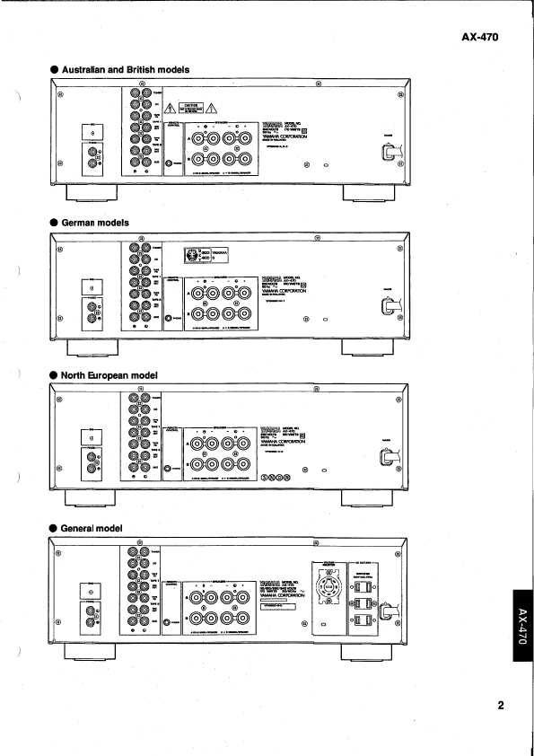 Сервисная инструкция Yamaha AX-470