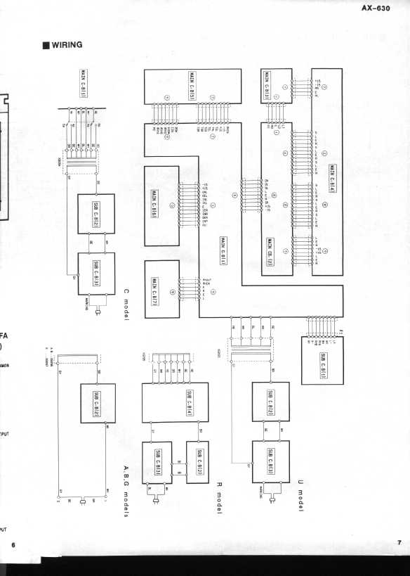 Сервисная инструкция Yamaha AX-630