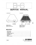 Сервисная инструкция Yamaha B-6