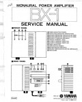 Сервисная инструкция Yamaha BX-1