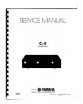 Сервисная инструкция Yamaha C-4