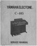 Сервисная инструкция Yamaha C-405