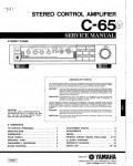 Сервисная инструкция Yamaha C-65