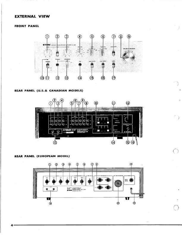 Сервисная инструкция Yamaha CA-400