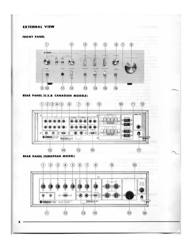 Сервисная инструкция Yamaha CA-800