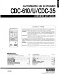 Сервисная инструкция Yamaha CDC-610, CDC-610U, CDC-35