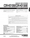 Сервисная инструкция Yamaha CDR-HD1300, CDR-HD1300E