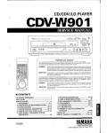 Сервисная инструкция Yamaha CDV-W901