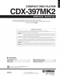 Сервисная инструкция Yamaha CDX-397MK2