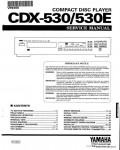 Сервисная инструкция YAMAHA CDX-530, 530E