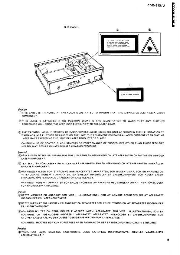 Сервисная инструкция Yamaha CDX-810