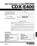 Сервисная инструкция Yamaha CDX-E400