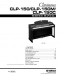 Сервисная инструкция Yamaha CLP-150, CLP-150M, CLP-150C