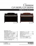 Сервисная инструкция Yamaha CLP-380PE, CLP-380PM