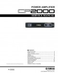 Сервисная инструкция Yamaha CP-2000