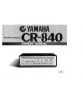 Сервисная инструкция Yamaha CR-840