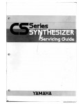 Сервисная инструкция YAMAHA CS-SERIES, SERVICING-GUIDE