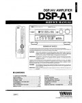 Сервисная инструкция Yamaha DSP-A1