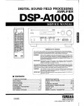 Сервисная инструкция Yamaha DSP-A1000