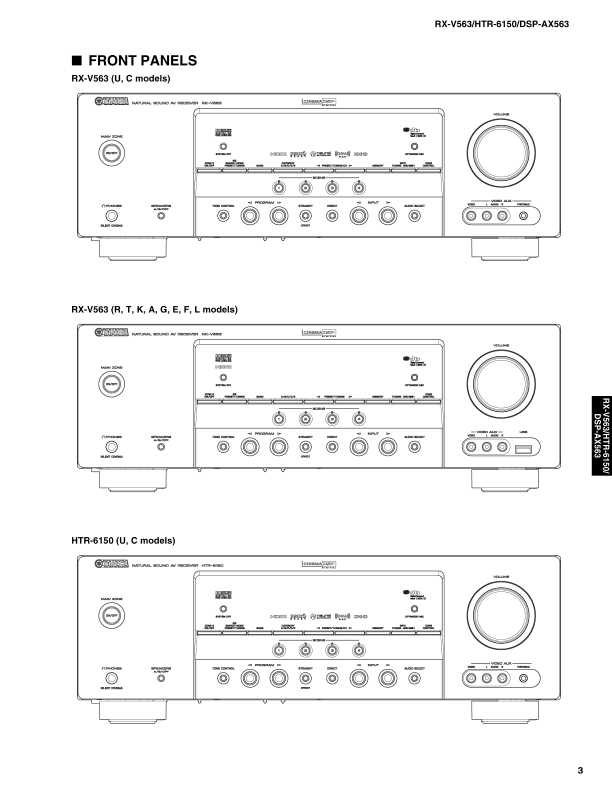 Сервисная инструкция Yamaha DSP-AX563