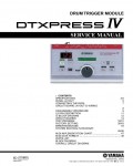 Сервисная инструкция Yamaha DTXPRESS-4