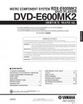 Сервисная инструкция Yamaha DVD-E600MK2