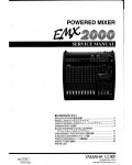 Сервисная инструкция Yamaha EMX-2000