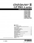 Сервисная инструкция Yamaha GP PRO A SERIES, DISKLAVIER III