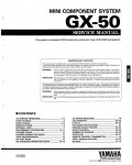 Сервисная инструкция Yamaha GX-50