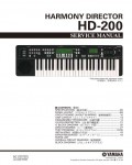 Сервисная инструкция Yamaha HD-200