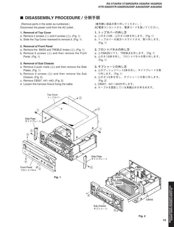 Сервисная инструкция Yamaha HTR-5560RDS