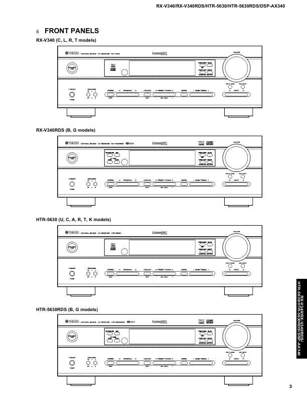 Сервисная инструкция Yamaha HTR-5630RDS