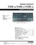 Сервисная инструкция Yamaha IM8-40, IM8-32, IM8-24