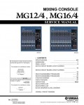 Сервисная инструкция Yamaha MG-12-4, MG16-4