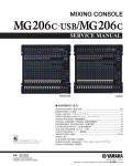 Сервисная инструкция Yamaha MG206C-USB, MG206C