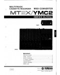 Сервисная инструкция Yamaha MT2X, YMC2