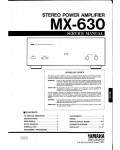 Сервисная инструкция Yamaha MX-630