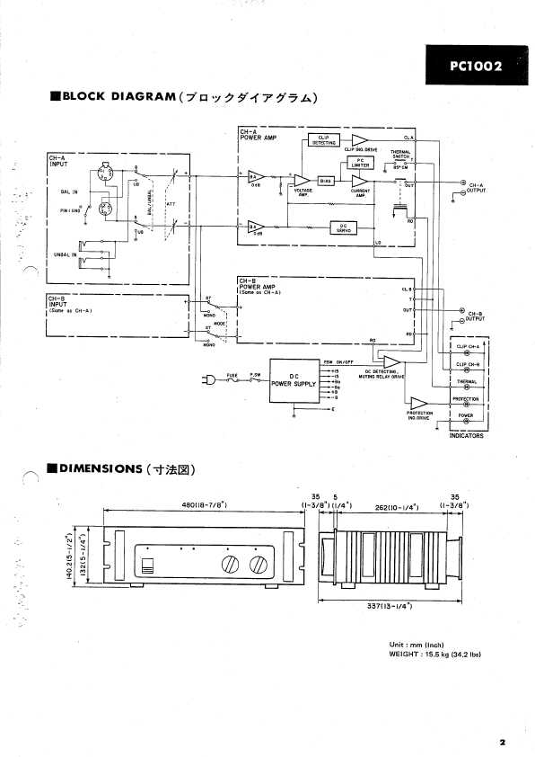Сервисная инструкция Yamaha PC1002