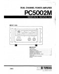Сервисная инструкция Yamaha PC5002M