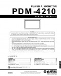 Сервисная инструкция Yamaha PDM-4210