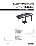 Сервисная инструкция Yamaha PF-1000