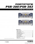 Сервисная инструкция Yamaha PSR-280, PSR-282