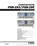 Сервисная инструкция Yamaha PSR-293, PSR-295