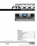 Сервисная инструкция Yamaha PSR-A1000