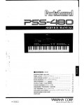 Сервисная инструкция Yamaha PSS-480