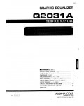 Сервисная инструкция Yamaha Q2031A