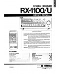 Сервисная инструкция Yamaha RX-1100U