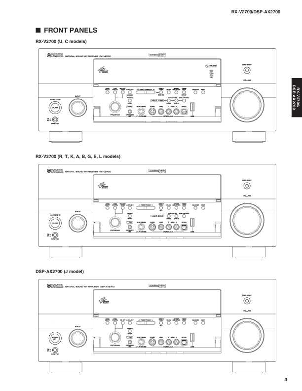Сервисная инструкция Yamaha RX-V2700
